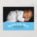 Search for newborn baby postcards Birth