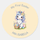 Search for baby first easter stickers Baby girl