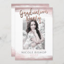 Search for blush pink graduation invitations Chic