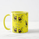 Search for cartoon banana mugs Little monkey