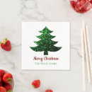 Search for red glitter christmas napkins Green