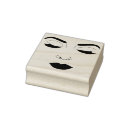 Search for face rubber stamps Black and white