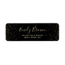 Search for confetti return address labels Typography