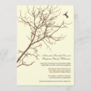 Search for tree silhouette wedding invitations Bird