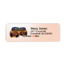 Search for school bus return address labels Driver