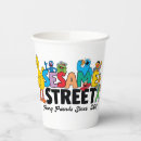 Search for sesame street characters paper cups Colourful