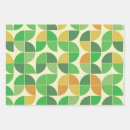 Search for green floral wrapping paper 70s