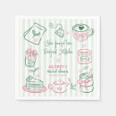 Search for tea party napkins Stripes