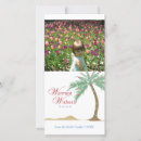 Search for palm tree photo christmas cards Red