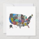 Search for us map invitations States