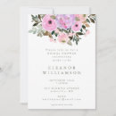Search for floral bouquet bridal shower invitations Rustic