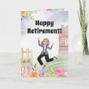 Search for female retirement cards Woman