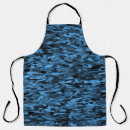 Search for blue swirl pattern long aprons Colourful