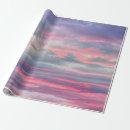 Search for blue sky and white clouds wrapping paper Beautiful