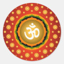 Search for spiritual design stickers Aum
