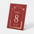 Search for christmas wedding tabletop signs Table number