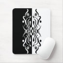 Search for black and white monochrome mouse mats Elegant