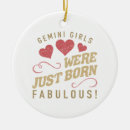 Search for gemini christmas tree decorations May birthday