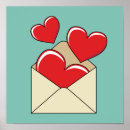 Search for square envelope posters Red