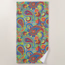 Search for paisley pattern beach towels Retro