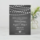 Search for chalkboard save the dates White
