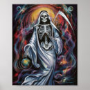Search for black and white skull art Vintage