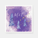 Search for purple christmas napkins Gold
