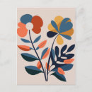Search for abstract flowers postcards Elegant