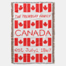 Search for canadian maple leaf blankets Flag of canada