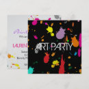 Search for artistic square invitations Paint