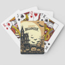 Search for orange cat playing cards Black