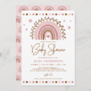 Search for love baby shower invitations Rainbow