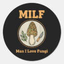 Search for fungi mushroom stickers Foraging