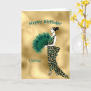 Search for art deco birthday cards Lady