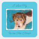 Search for wire stickers Wire fox terrier