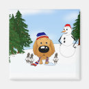 Search for winter scenes magnets Xmas
