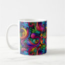 Search for bright colorful mugs Boho