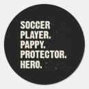 Search for soccer lovers stickers Black