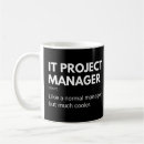 Search for funny project manager mugs Tech support