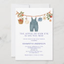 Search for apple baby boy shower invitations Cute