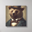Search for animals in suits art Bear