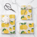 Search for lemon wrapping paper Fruit