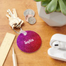Search for glitter background key rings Girly