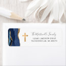 Search for navy blue cross return address labels Confirmation