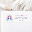 Search for baby sprinkle return address labels Pastel
