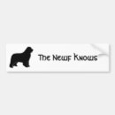 Search for dog silhouette bumper stickers Newfoundland
