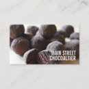 Search for chocolate candy business cards Chocolatier