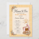 Search for vintage bee invitations Mama to bee