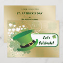 Search for celtic horizontal 5x7 invitations Shamrock