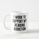 Search for addicted to books mugs Library